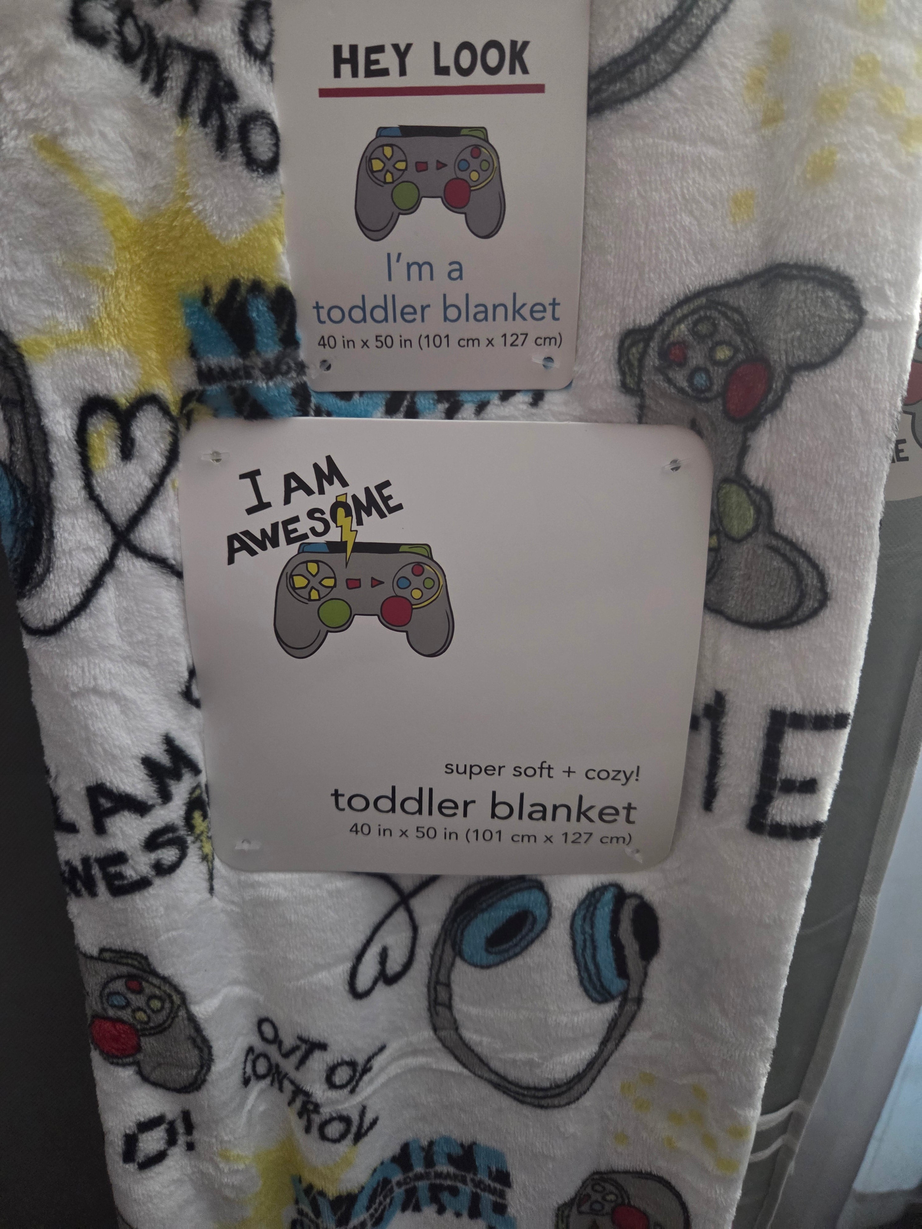 Gamer Blanket Soft and Plush
