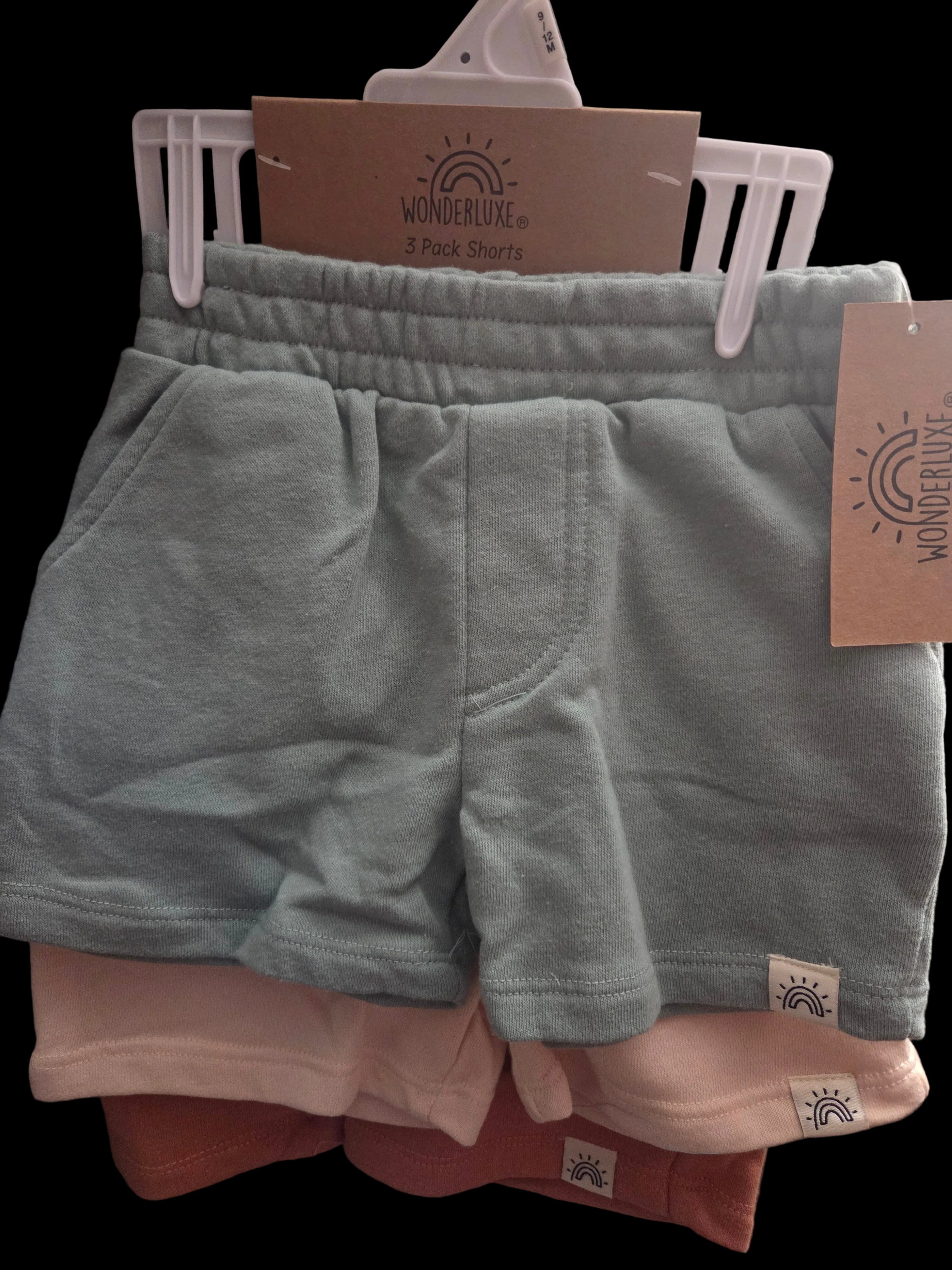 Wonderluxe 3 pack Shorts Set